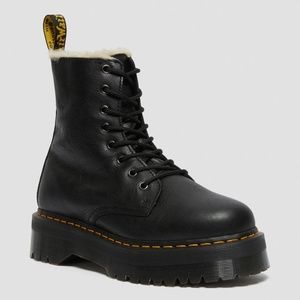 Dr. Martens Men's Jadon FL Quad Platform Retro Black Pisa US 11 Ret. $230!!!